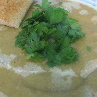 Фасолевый крем-суп