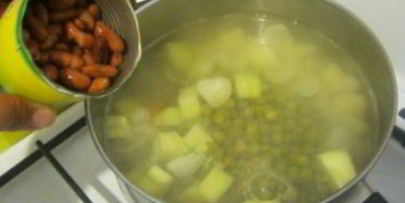 фасолевый крем-суп