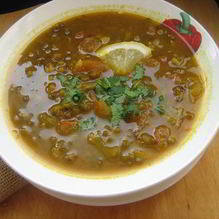 Рецепт Фасолевый суп Дал Таркари