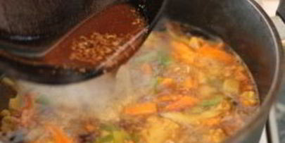 фасолевый суп дал таркари