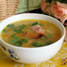 Рецепт Гороховый суп с копченостями