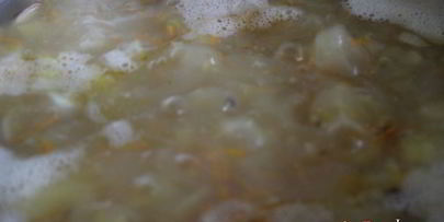 гороховый суп с копченостями