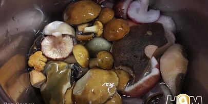 грибной крем-суп осенний