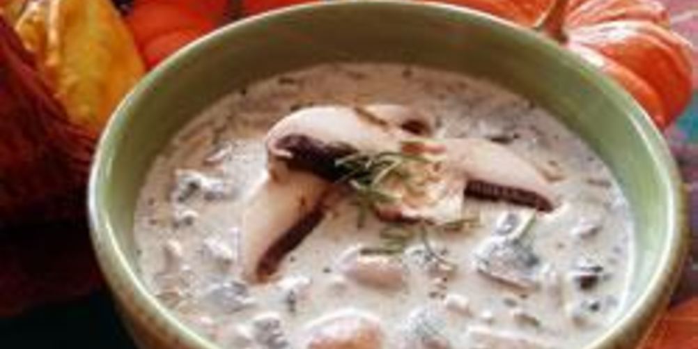 Рецепт грибной крем-суп с шиитаке и портобелло