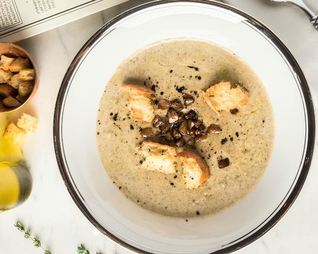 Грибной крем-суп