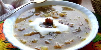 грибной суп на зиму