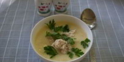 грузинский суп с курицей