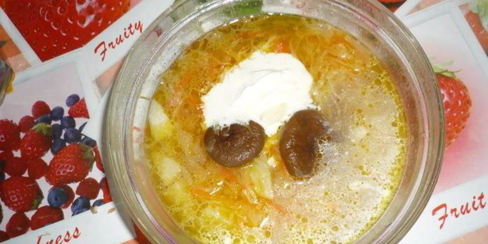 Рецепт капустняк с грибами