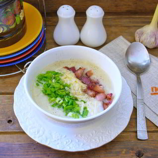 Картофельный суп с дымком