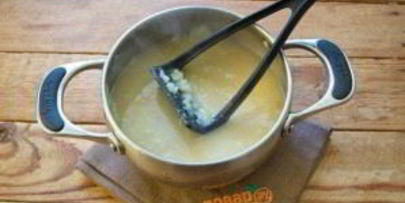 картофельный суп с дымком