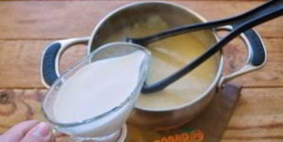 картофельный суп с дымком