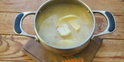 картофельный суп с дымком