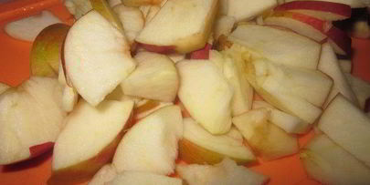 картофельный супчик с яблочком