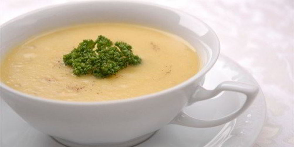 Рецепт крем-суп из батата с тимьяном