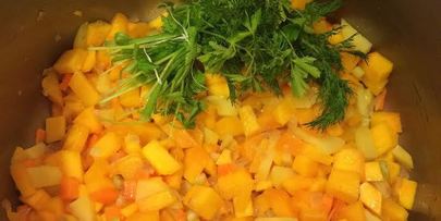 крем-суп из тыквы