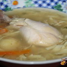 Рецепт Куриный суп с молодым картофелем