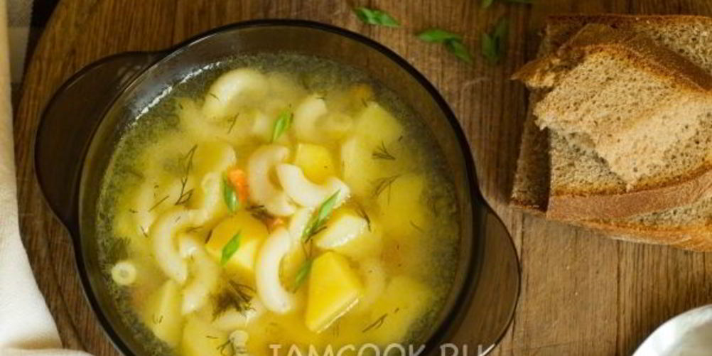Рецепт легкий суп с дымком