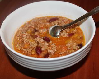 Мексиканский суп с фаршем