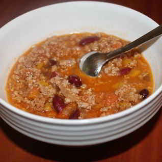 Мексиканский суп с фаршем