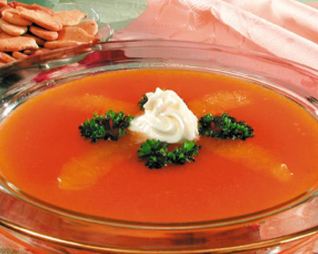 Морковный суп с апельсинами