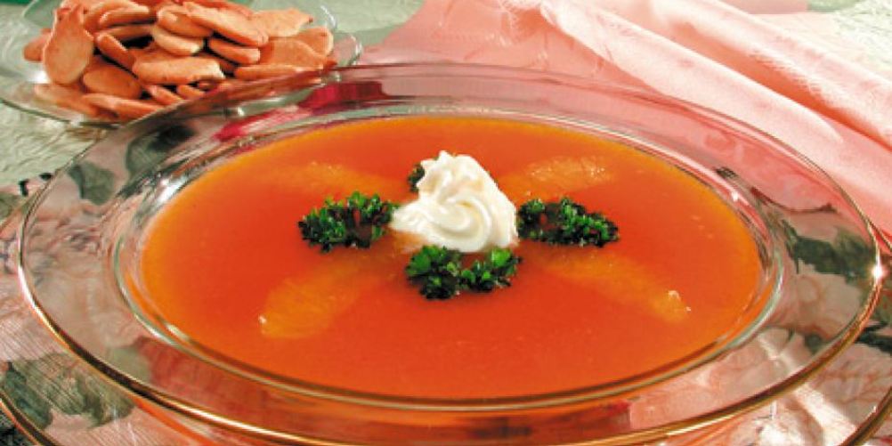 Рецепт морковный суп с апельсинами