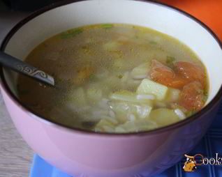 Мясной суп с рисом Актавика микс