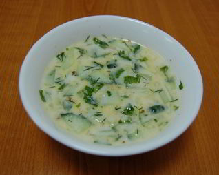 Огуречный суп