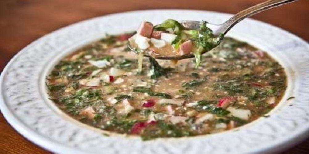 Рецепт окрошка на квасе