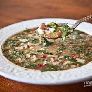 Окрошка на квасе