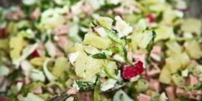 окрошка на квасе