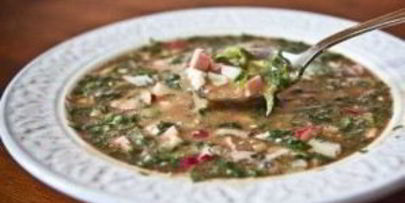 окрошка на квасе