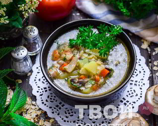 Овсяный суп