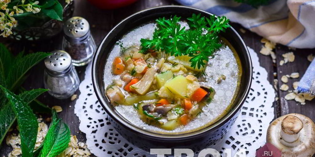Рецепт овсяный суп