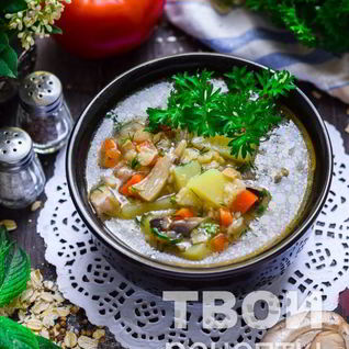 Овсяный суп