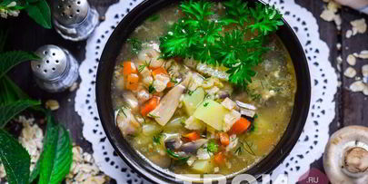 овсяный суп