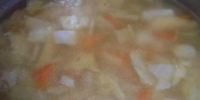 постный суп из овощей