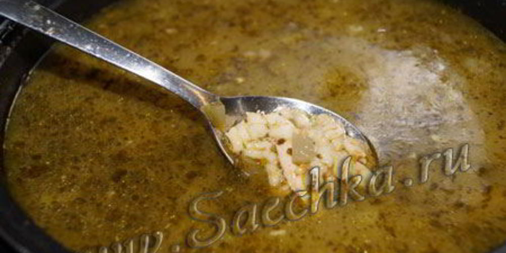 Рецепт рассольник с перловкой