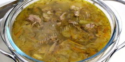 рассольник в мультиварке