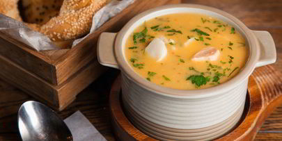 рыбный суп с булгуром