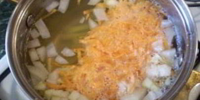 рыбный суп с вермишелью