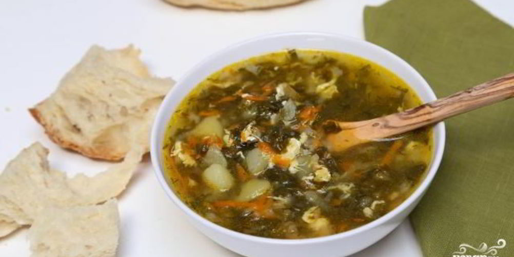 Рецепт щавелевый суп без мяса