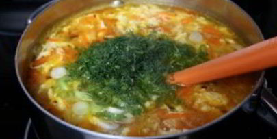 щавелевый суп без мяса