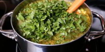 щавелевый суп без мяса