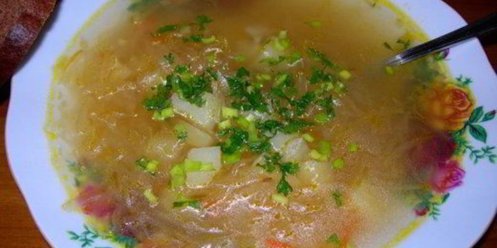 Рецепт щи из свежей капусты