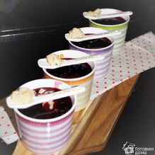 Рецепт Сладкий суп из черники с клецками