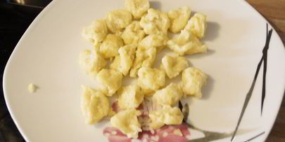 сладкий суп из черники с клецками