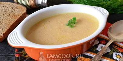 сливочный суп из горбуши