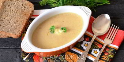 сливочный суп из горбуши