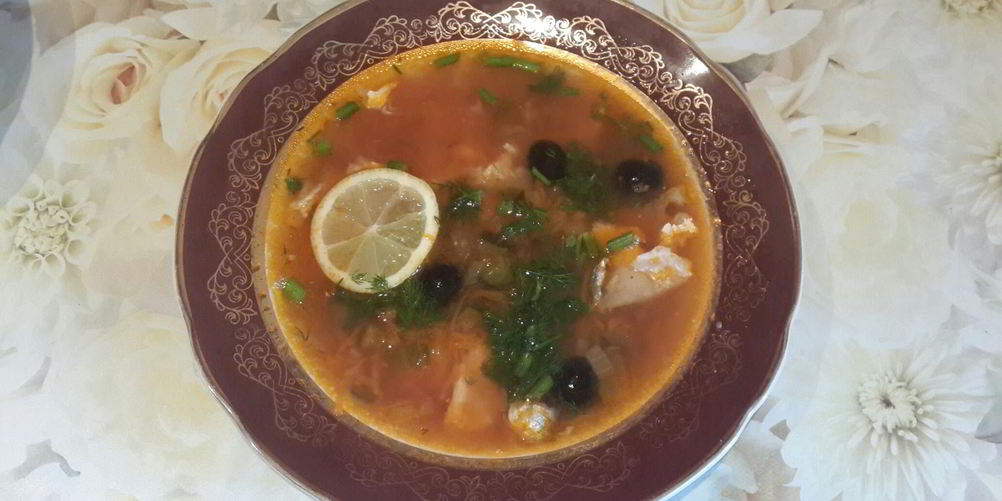 Рецепт рыбная солянка