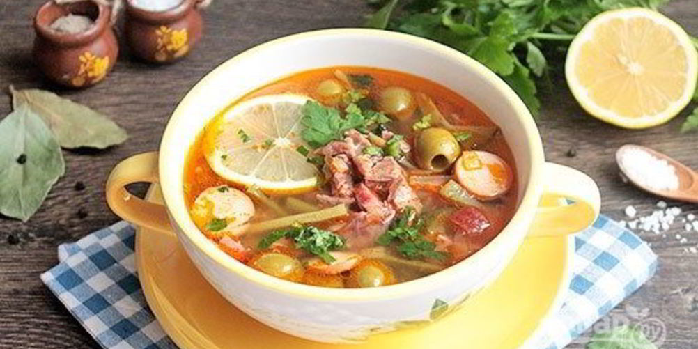 Рецепт солянка мясная